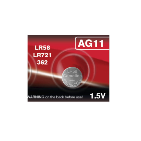 Pila de botón CAMELION 362/AG11 (Unidad)