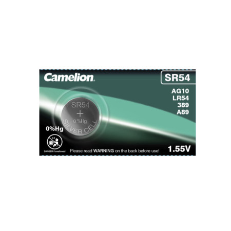 Pila de Botón CAMELION SR54/LR1130/V390