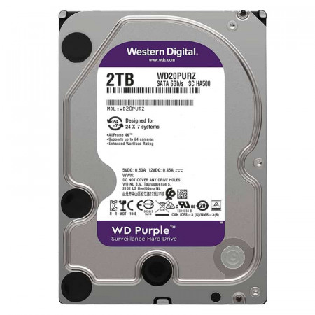 Disco Duro 2TB WESTERN DIGITAL WD20PURX