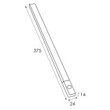 Barra Lineal Led 4500K Sensa 1W LEDME - LM1096