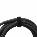 Cinta Velcro de color Negra (METRO)