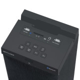 Torre de sonido Bluetooth MUSE M-1250 BT Negra