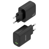 Cargador pared USB-C y USB-A 45W AISENS A110-0971