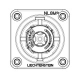 Conector Speakon Base 8 Polos Neutrik NL8MPRXX