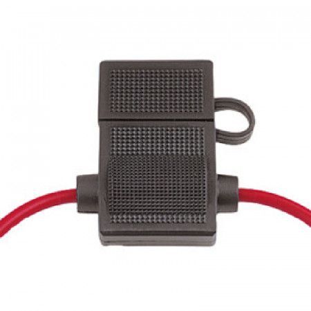 Portafusible aéreo tipo lámina con cable