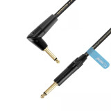 Cable Jack 6.3 Macho a Jack 6.3 Macho 90º 4,5 m.