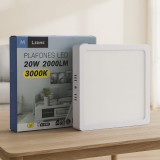 Downlight Superficie Cuadrado 20W - LM5254