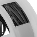 ALAMBRE FORRADO NEGRO ROLLO 30MTS.