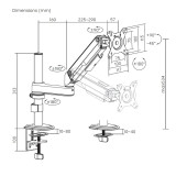Soporte TV mesa 17" A 32" AISENS DT32TSR-437