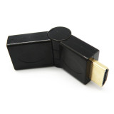 Adaptador HDMI Macho - HDMI Hembra articulado