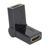 Adaptador HDMI Hembra - HDMI Hembra articulado