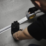 Cinta adhesiva textil plata brillante
