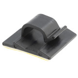 Clip adhesivo de sujeción para cable/tubo de 5mm.