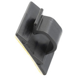 Clip adhesivo de sujeción para cable/tubo de 5mm.