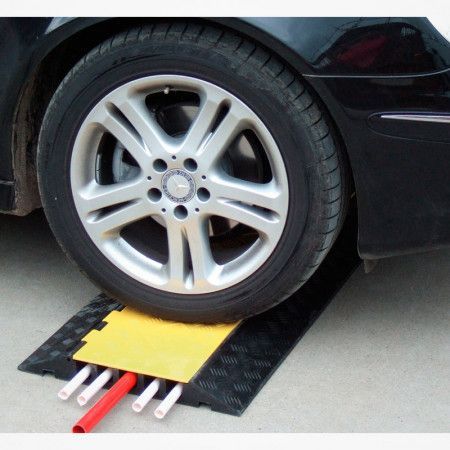 Tapa protectora pasacables para suelo 5 carriles