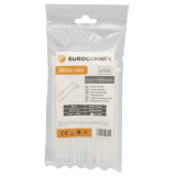 Bridas Nylon 200x3,6mm. Blanco 100 Unidades