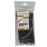 Bridas Nylon 200x3,6mm. Negro 100 Unidades