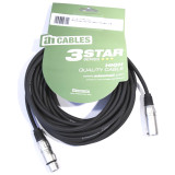 Cable XLR macho a XLR hembra 10 metros
