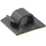 Clip adhesivo de sujeción para cable/tubo de 8mm