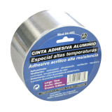 Cinta adhesiva de aluminio color plata
