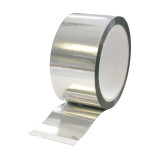Cinta adhesiva de aluminio color plata