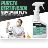 ALCOHOL ISOPROPILICO 750ML 99,9% PUREZA