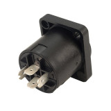 Conector Speakon Base 4 Polos Neutrik NL4MPXX