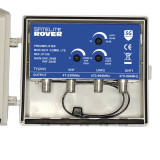 Kit Amplificador TV mástil y fuente alimentación