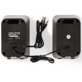 Altavoces para Ordenadores 2.0 NEDIS GSPR20020BK