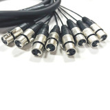 Manguera 8 XLR ADAM HALL 3 STAR LOOM 8 MF 0500