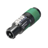 Conector Speakon Neutrik NL4FXX-W-S Verde