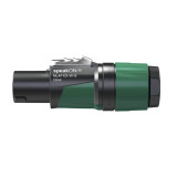 Conector Speakon Neutrik NL4FXX-W-S Verde
