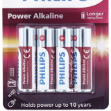Pila alcalina LR06/AA Philips (4 Unid.)