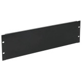 Tapa ciega 3 unidades para rack 19"