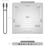 Soporte USB-C Docking AISENS ASUC-7P046-GR