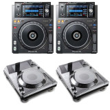 PACK PIONEER DJ 2 X XDJ-1000MK2 + 2 X DECKSAVER