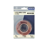 Cinta adhesica doble cara 19mm.