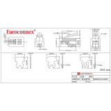 Conector telefónico RJ-9 4P4C MINI