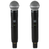 Micrófonos inalámbricos SHURE SLXD24D+E/SM58-G65