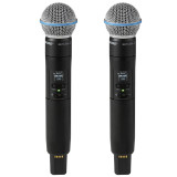 Micrófonos inalámbricos SHURE SLXD24D+E/B58-G65