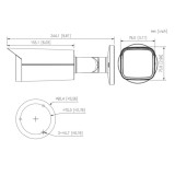 Cámara tubular HDCVI Dahua HAC-HFW2802TU-Z-A
