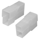 Conector Faston macho-hembra 2 TOMAS