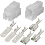 Conector Faston macho-hembra 3 TOMAS