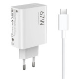 Cargador Rápido Xiaomi 67W HyperCharge USB Tipo A