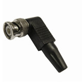 BNC acodado tornillo con capuchón RG-58/RG-59