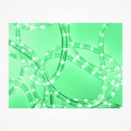 Manguera luminosa de LED verde 9 metros