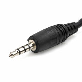 Conexión Jack 3.5mm 4 Contactos Macho-Hembra, 3m