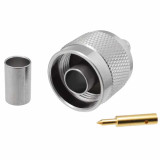 Conector N Macho crimpar para LMR240