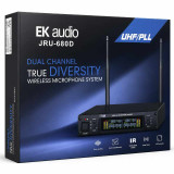 Micrófono inalámbrico DUO mano EK AUDIO JRU680D