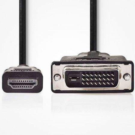Cable conexión HDMI Macho a DVI-D 24+1 Macho 3 m.